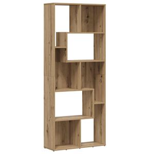 vidaXL B&uuml;cherregal Artisan Eiche 67 x 24 x 161 cm Holzwerkstoff