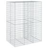 vidaXL Gabione mit Deckel 150x100x200 cm Verzinktes Eisen