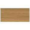 vidaXL Wandregal Wandmontiert 2 pcs Braun 50 x 23 x 4 cm Holzwerkstoff