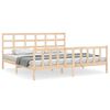 vidaXL Massivholzbett ohne Matratze 160x200 cm Kiefernholz