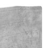vidaXL Kopfteil Beton Grau 200 cm Holzwerkstoff