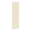 vidaXL Plissee Creme 65x200 cm Stoffbreite 64,4 cm Polyester