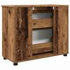 vidaXL Badezimmerschrank mit Schubladen Altholz 76,5 x 35 x 64 cm