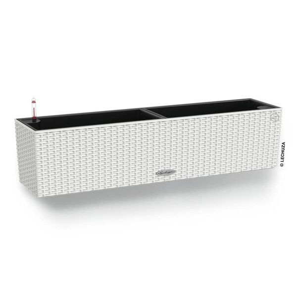 LECHUZA Pflanzgefäß BALCONERA Cottage 80 ALL-IN-ONE Weiß