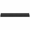vidaXL Fensterbank Schwarz mit Holzmaserung 80 x 25 x 4,5 cm PVC