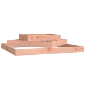 vidaXL Pflanzk&uuml;bel 112x112x27 cm Massivholz Douglasie