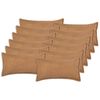 vidaXL Kissenbezug 12 stk. HOUTEN Beige 40 x 80 cm Boucl&eacute;