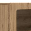 vidaXL Sideboard Artisan-Eiche 80,5 x 35 x 59 cm Holzwerkstoff