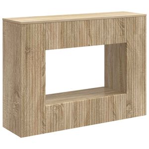 vidaXL Konsolentisch Sonoma-Eiche 101 x 29 x 74 cm Holzwerkstoff
