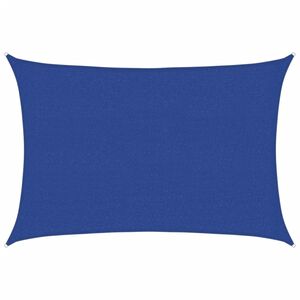 vidaXL Sonnensegel 160 g/m&sup2; Blau 2,5x3,5 m HDPE