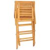 vidaXL Gartenst&uuml;hle 6 Stk. Klappbar 56x63x90 cm Massivholz Teak