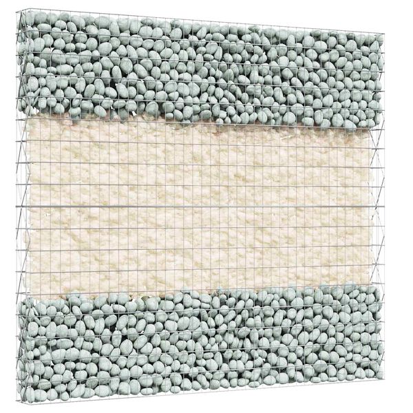 vidaXL Gartensteine Gold 12 cm Glas