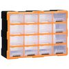 vidaXL Multi-Schubladen-Organizer 16 Schubladen 52x16x37 cm