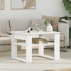 vidaXL Couchtisch mit Speicher Wei&szlig; 64 x 54 x 44 cm Holzwerkstoff