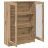 vidaXL Bücherschrank Artisan-Eiche 82,5x30,5x115 cm Holzwerkstoff