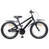 vidaXL Kinderfahrrad 22 Zoll f&uuml;r 7-12 Jahre alt Schwarz