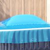 vidaXL Winter Pool Kissen Blau 380 x 180 x 140 cm PVC