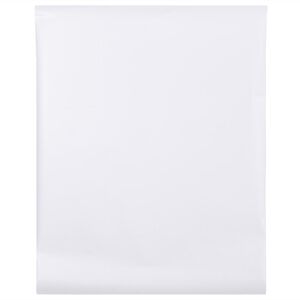 vidaXL Fensterfolie Milchwei&szlig; 90x500 cm PVC