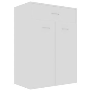 vidaXL Schuhschrank Wei&szlig; 60&times;35&times;84 cm Holzwerkstoff