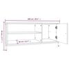 vidaXL TV-Schrank Sonoma-Eiche 100x40x45 cm Holzwerkstoff