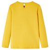 Kinder-Langarmshirt Ocker 116