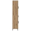 vidaXL Highboard mit Schubladen 2 pcs Artisan-Eiche Holzwerkstoff