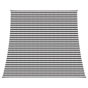 vidaXL Sonnensegel 4 / 5 x 4 m HDPE Rechteckig Anthrazit und Wei&szlig;
