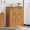 vidaXL Badezimmerschrank VIGO Braun und Honigbraun 68 x 34 x 80 cm