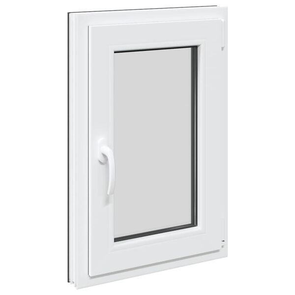 vidaXL Kellerfenster "RISOR" 50x75 cm Drehkipp DIN Rechts Anthrazit