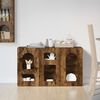 vidaXL Sideboard Ger&auml;ucherte Eiche 100 x 35 x 59 cm Holzwerkstoff