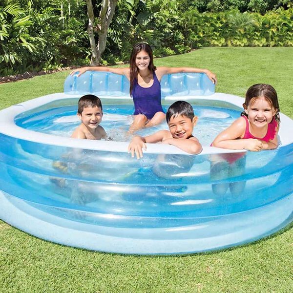 Intex Swim Center Pool Aufblasbar Family Lounge Pool 57190NP