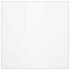 vidaXL Tischfolie Transparent 90x90 cm 1,6 mm PVC