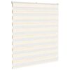 vidaXL Doppelrollo Marmorbeige 120x100cm Stoffbreite 115,9 cm Polyester