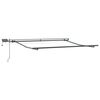 vidaXL Markisenrahmen Anthrazit 3 x 2,5 m Aluminium