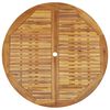 vidaXL Klappbarer Gartentisch 120 cm Massivholz Akazie