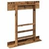 vidaXL Angelrutenhalter zur Wandmontage Holzwerkstoff 93 x 12 x 103 cm
