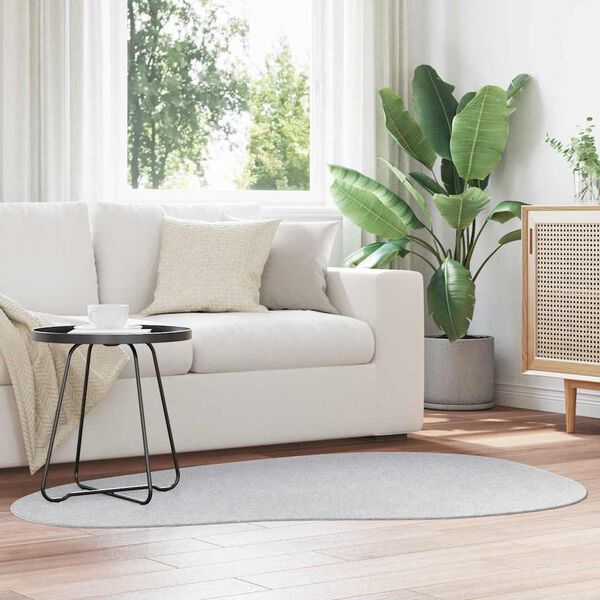 vidaXL Teppich HUARTE Grau 120 x 170 cm Polyester