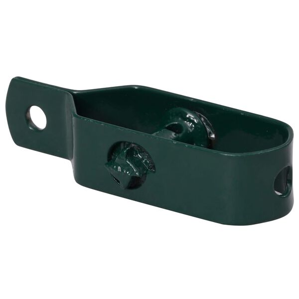vidaXL Zaun-Drahtspanner 250 Stk. 90 mm Stahl Gr&uuml;n
