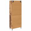 vidaXL Highboard mit Schubladen 2 pcs Altholz Holzwerkstoff