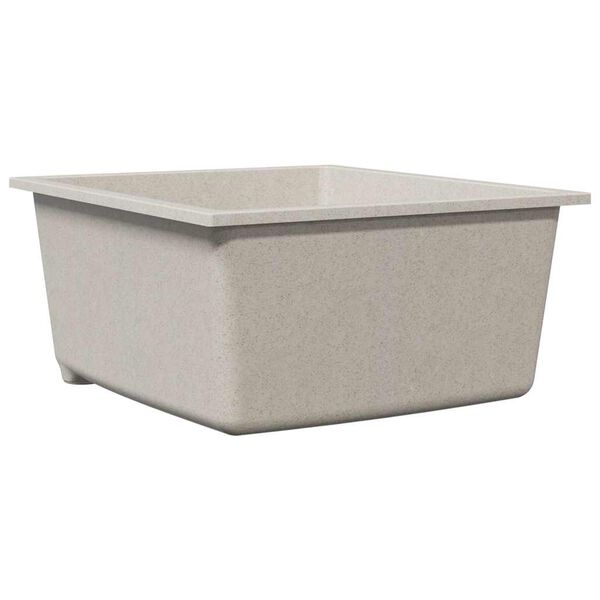 vidaXL K&uuml;chensp&uuml;le Beige 38 x 44 x 20 cm Granit
