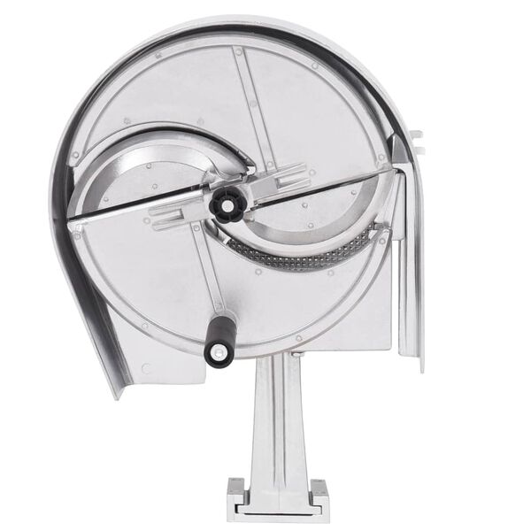 vidaXL Manueller Gemüseschneider Silbern 22 x 44,5 cm Aluminium
