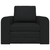 vidaXL Schlafsofa Schwarz 98 x 71 x 83 cm Stoff