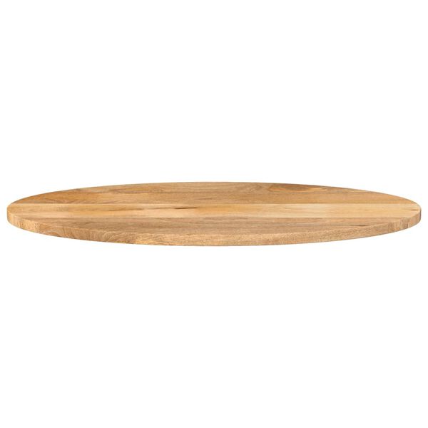 vidaXL Tischplatte 100x40x2,5 cm Oval Massivholz Mango