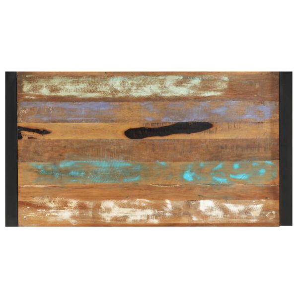 vidaXL Bartisch 110 x 60 x 110 cm Recyceltes Massivholz