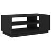 vidaXL Couchtisch Schwarz Eichen-Optik 102 x 55 x 43 cm Holzwerkstoff