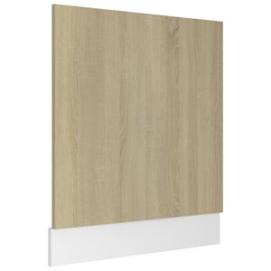vidaXL Geschirrsp&uuml;lerblende Lyon Sonoma-Eiche 59,5x3x67 cm Holzwerkstoff