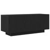 vidaXL TV-Schr&auml;nk Schwarz Eichen-Optik 100 x 35 x 40 cm Holzwerkstoff