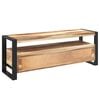 vidaXL TV-Schrank 120x35x45 cm Massivholz Honigfarben