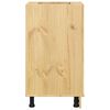 vidaXL Schrank SKI Honigbraun 40 x 46 x 81 cm Massives Kiefernholz