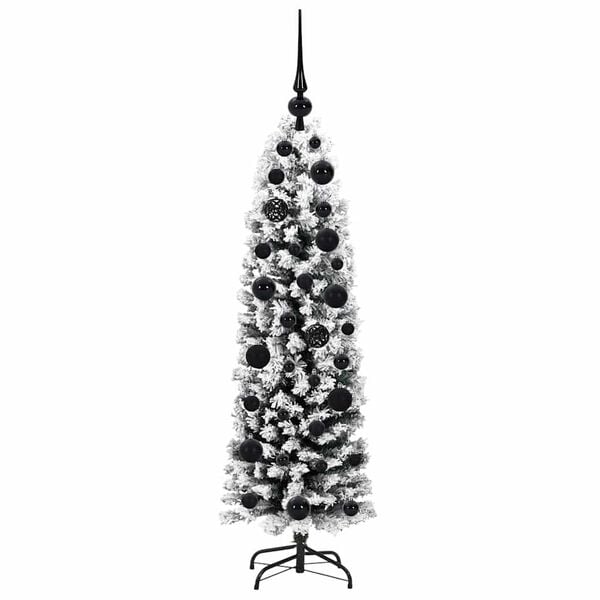 vidaXL Künstlicher Weihnachtsbaum mit 150 LEDs mit Ständer Grün 120 cm